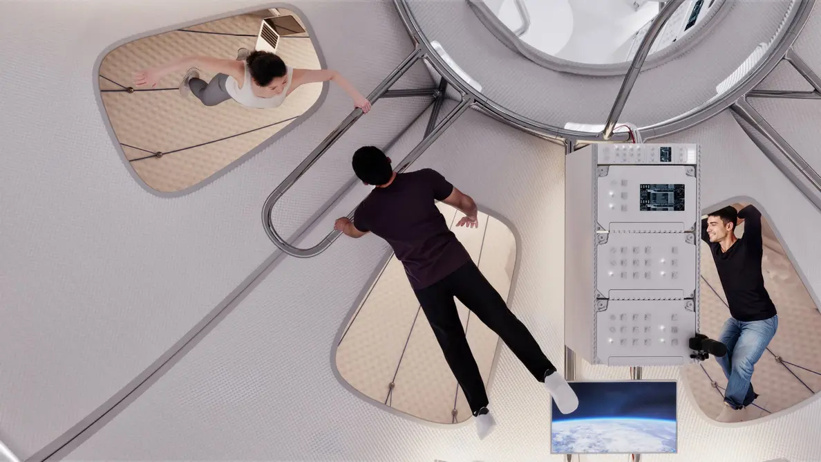 عکس داخلی ایستگاه Thunderbird ۳