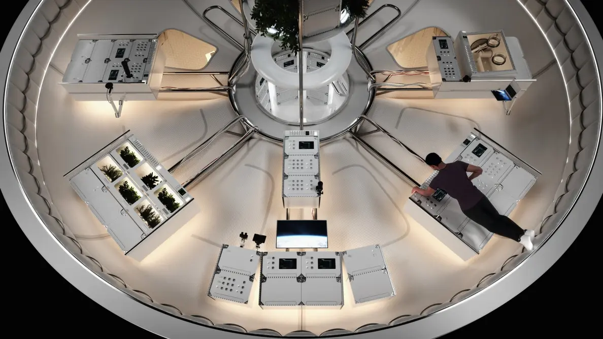 عکس داخلی ایستگاه Thunderbird ۱