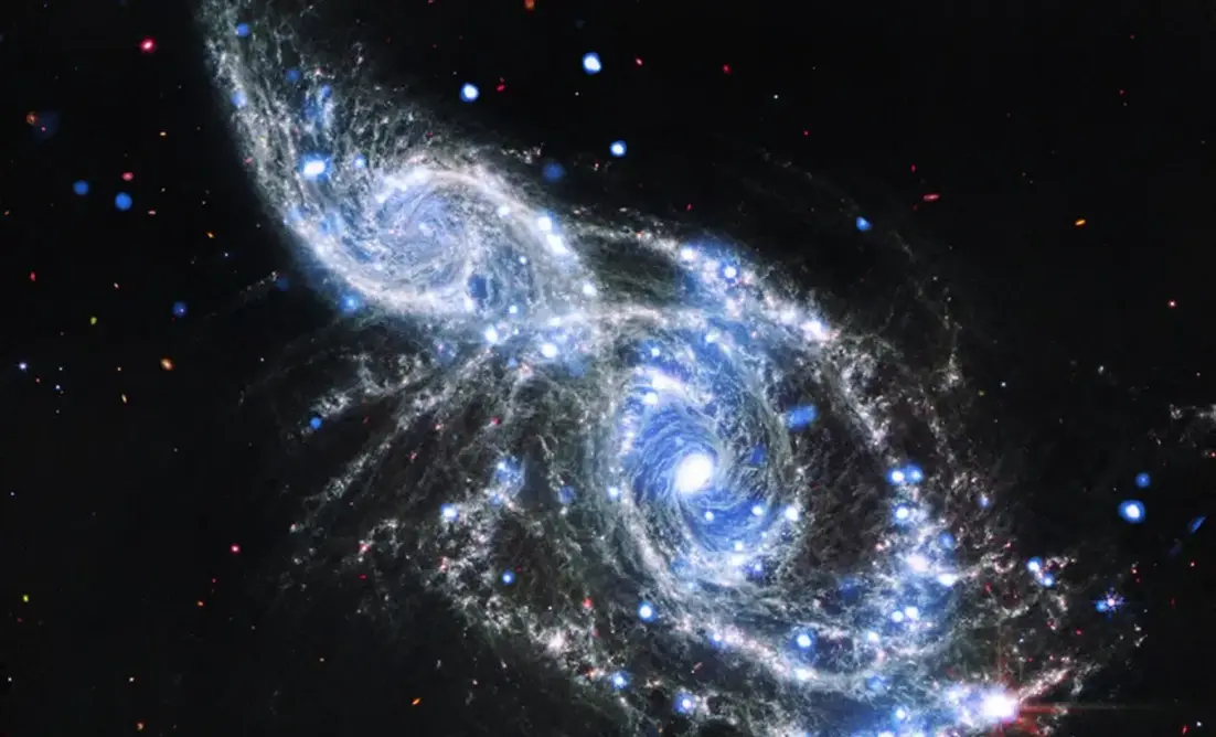 تلسکوپ فضایی جیمز وب نقشه‌ای خیره‌کننده از کیهان اولیه